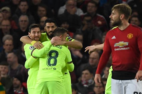 man united vs barcelona 2019